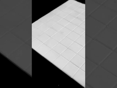 Hardness 9 Alumina Ceramic Tiles Corrosion And Chemical Resistance