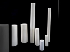 Round Alumina Ceramic Tubes Custom Design For Temperature Applications