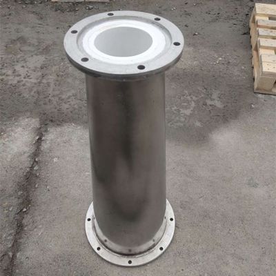 Dia 20-800mm Alumina Ceramic Tubes Alumina Ceramic Lined Pipe